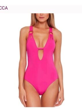 New Becca pink one piece